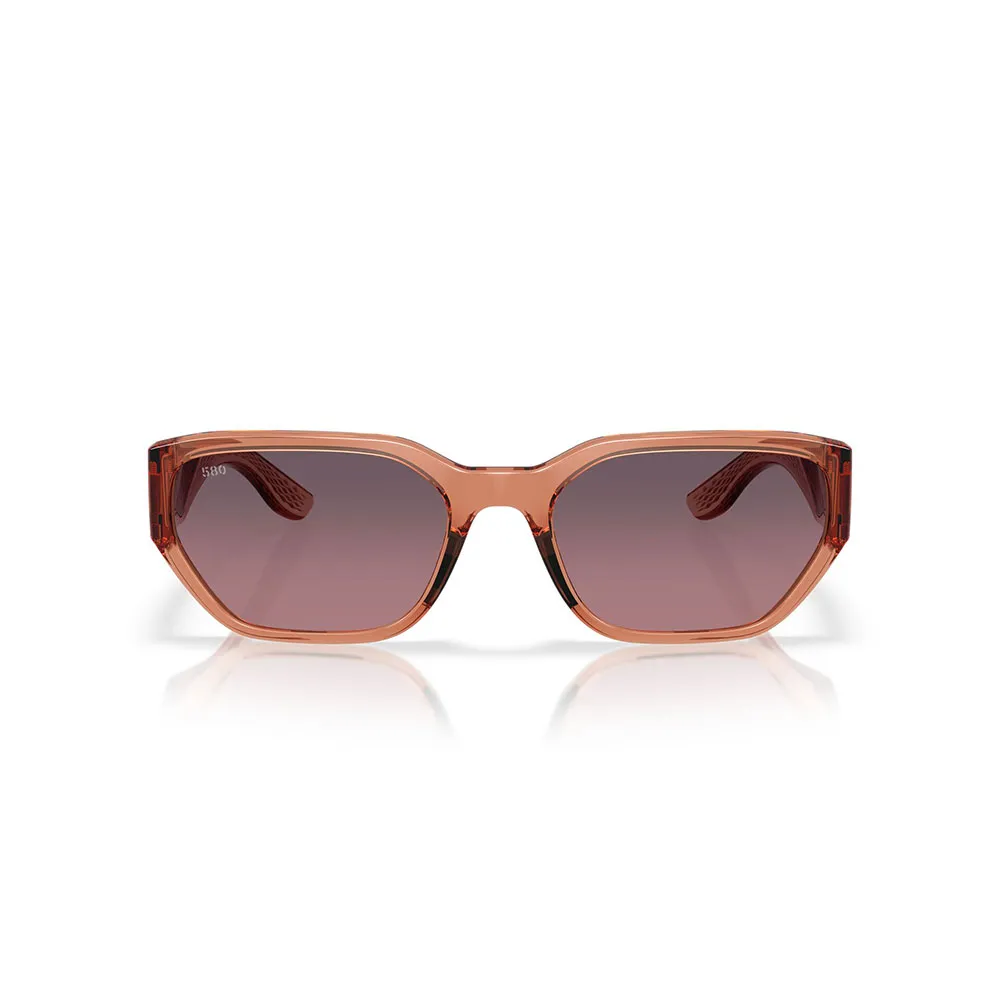 Купить Costa 06s9125-91250558 поляризованные солнцезащитные очки Clemente Translucent Pink Sands 20x10x10 Rose Gradient 580G/CAT3 7ft.ru в интернет магазине Семь Футов