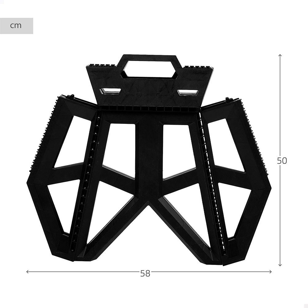 Купить Aktive 63069 41x33x39cm складной стул  Black 41x33x39cm 7ft.ru в интернет магазине Семь Футов