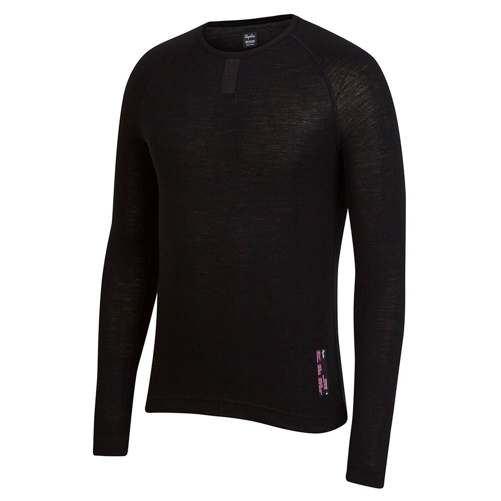 Купить Rapha BLS02LSBLKLRG Базовый слой с длинным рукавом Merino Черный Black L 7ft.ru в интернет магазине Семь Футов