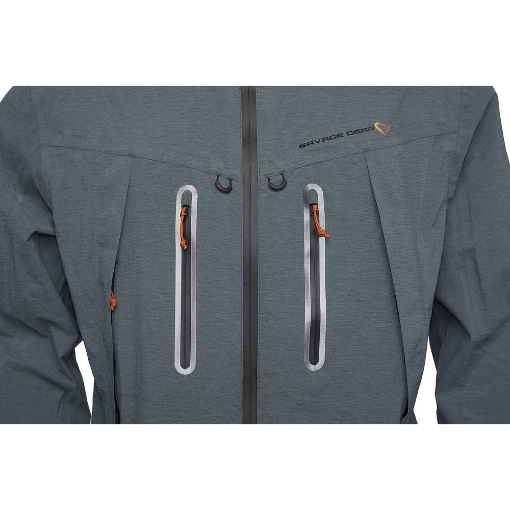 Купить Savage gear 57672 Куртка Salt Pack-Lite Серый  Dark Grey S 7ft.ru в интернет магазине Семь Футов
