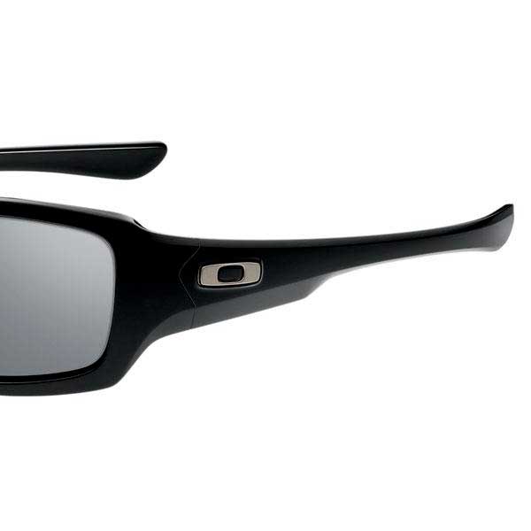Купить Oakley OO9238-04 Fives Квадратные поляризованные солнцезащитные очки Polished Black Grey/CAT3 7ft.ru в интернет магазине Семь Футов
