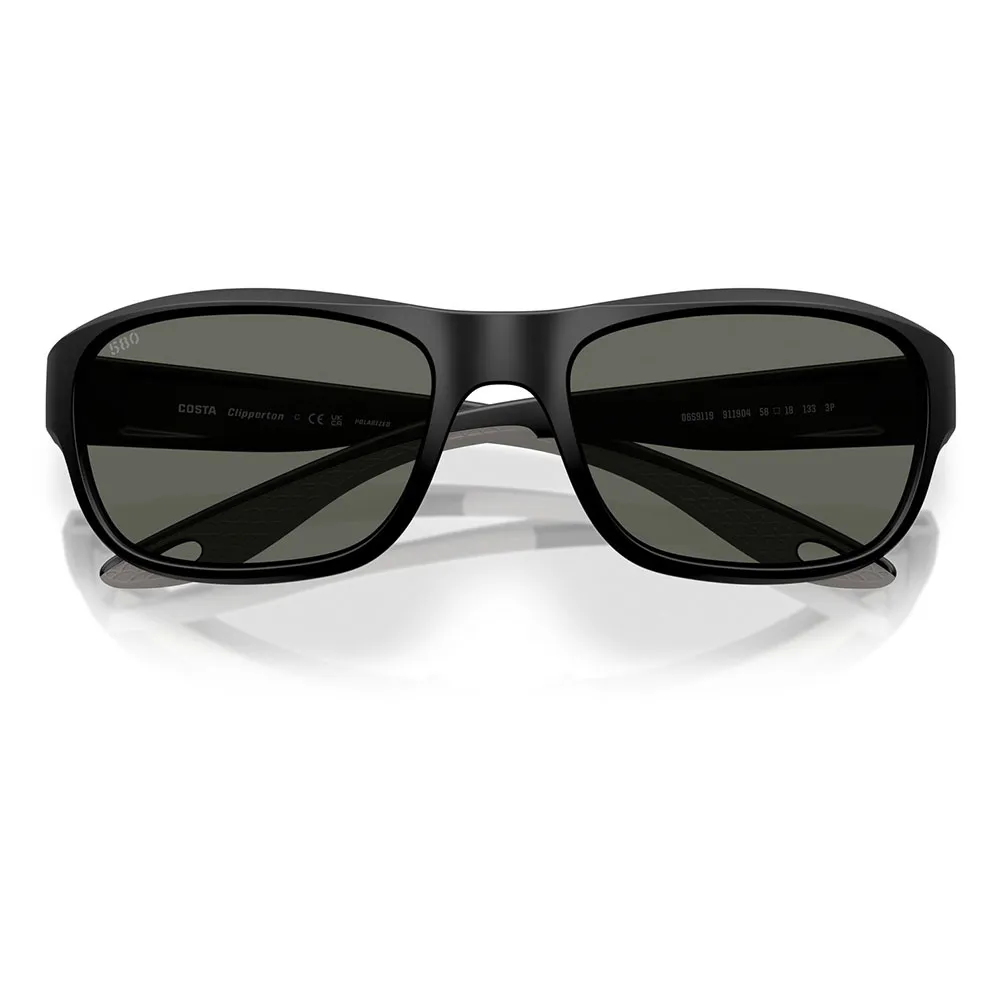 Купить Costa 06S9119-91190458 поляризованные солнцезащитные очки Clipperton Matte Black 03 Gray 580G/CAT3 7ft.ru в интернет магазине Семь Футов
