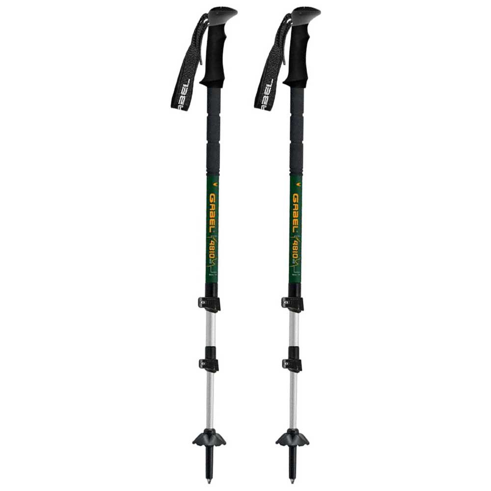 Купить Gabel 700844510 Montblanc Tour Alu Telescopic Поляки Зеленый Moss 66-144 cm 7ft.ru в интернет магазине Семь Футов