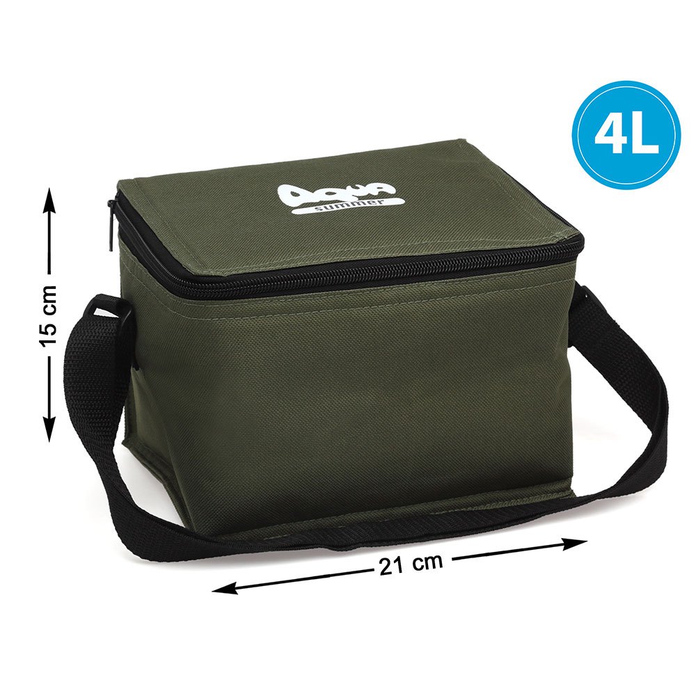 Купить Atosa 72697 21x15x15 Cm Heat Seal сумка-холодильник Green 7ft.ru в интернет магазине Семь Футов