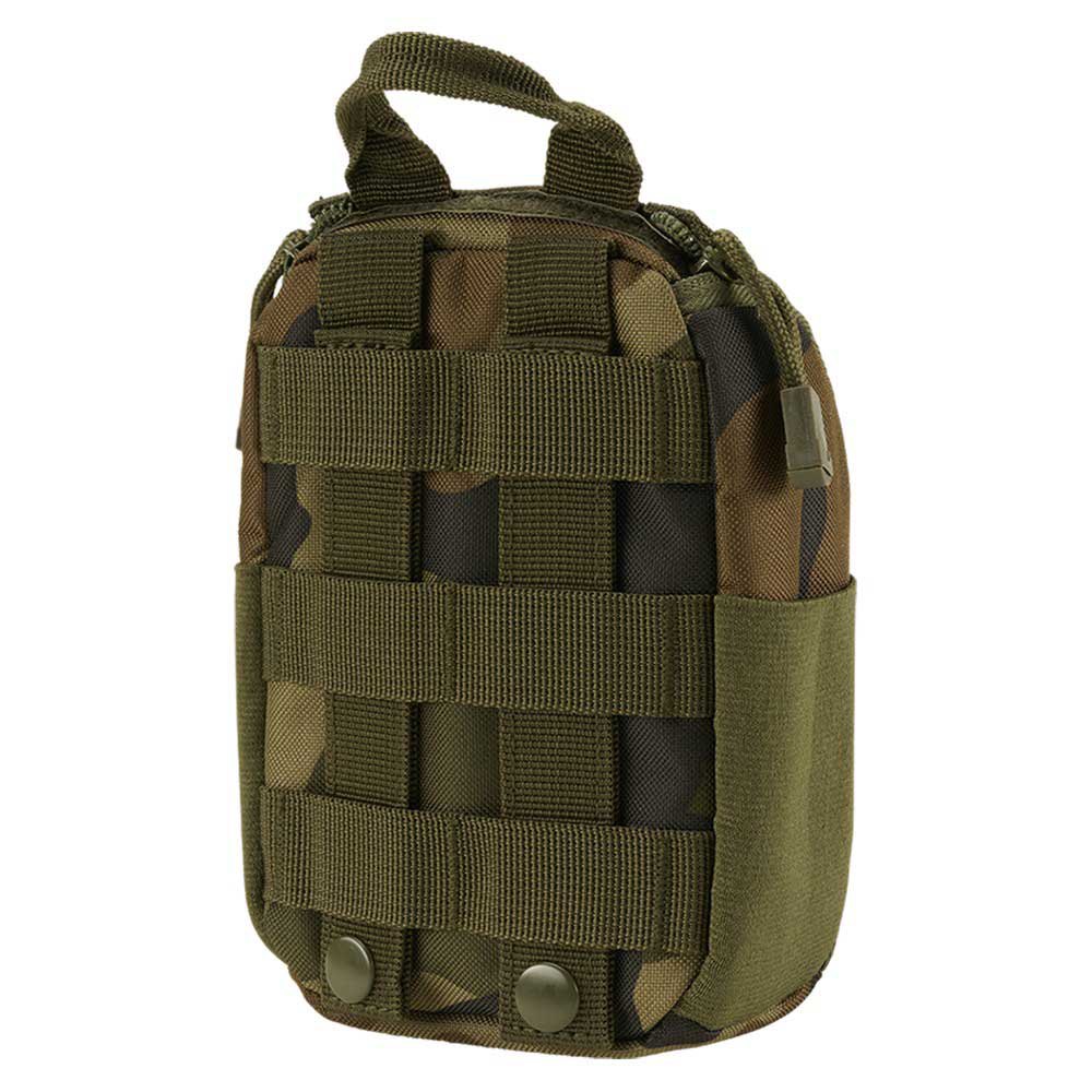 Купить Brandit 8094-15010-OS Аптечка первой помощи Molle Premium Woodland 7ft.ru в интернет магазине Семь Футов