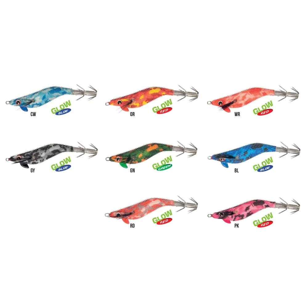 Купить Jatsui D4602887 Кальмарница Rush Jumpers Rubber Camo 1.8 3.5g 75 mm CW 7ft.ru в интернет магазине Семь Футов