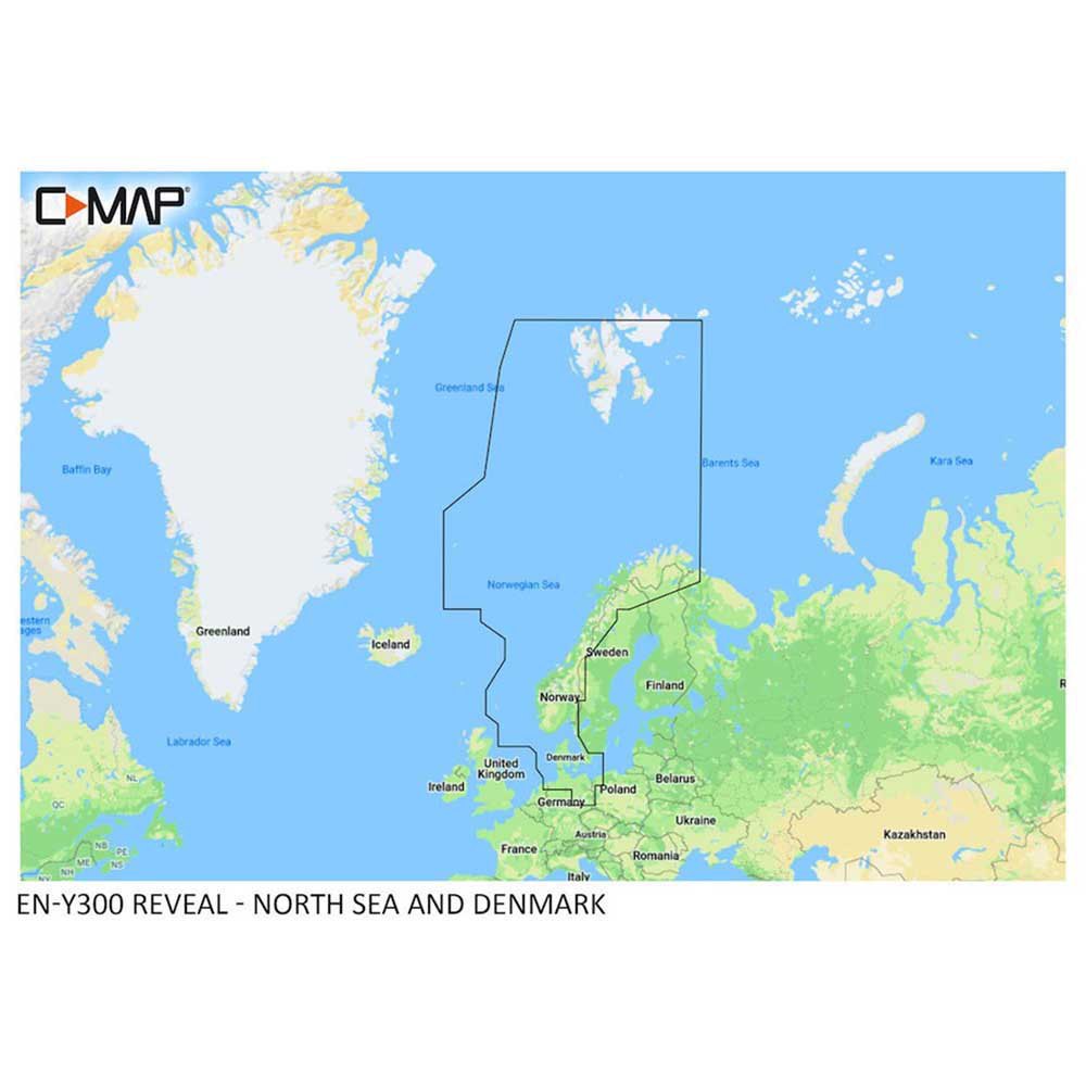 Купить C-map M-EN-Y300-MS Северное море и Дания Nautica л диаграмма Multicolor 7ft.ru в интернет магазине Семь Футов