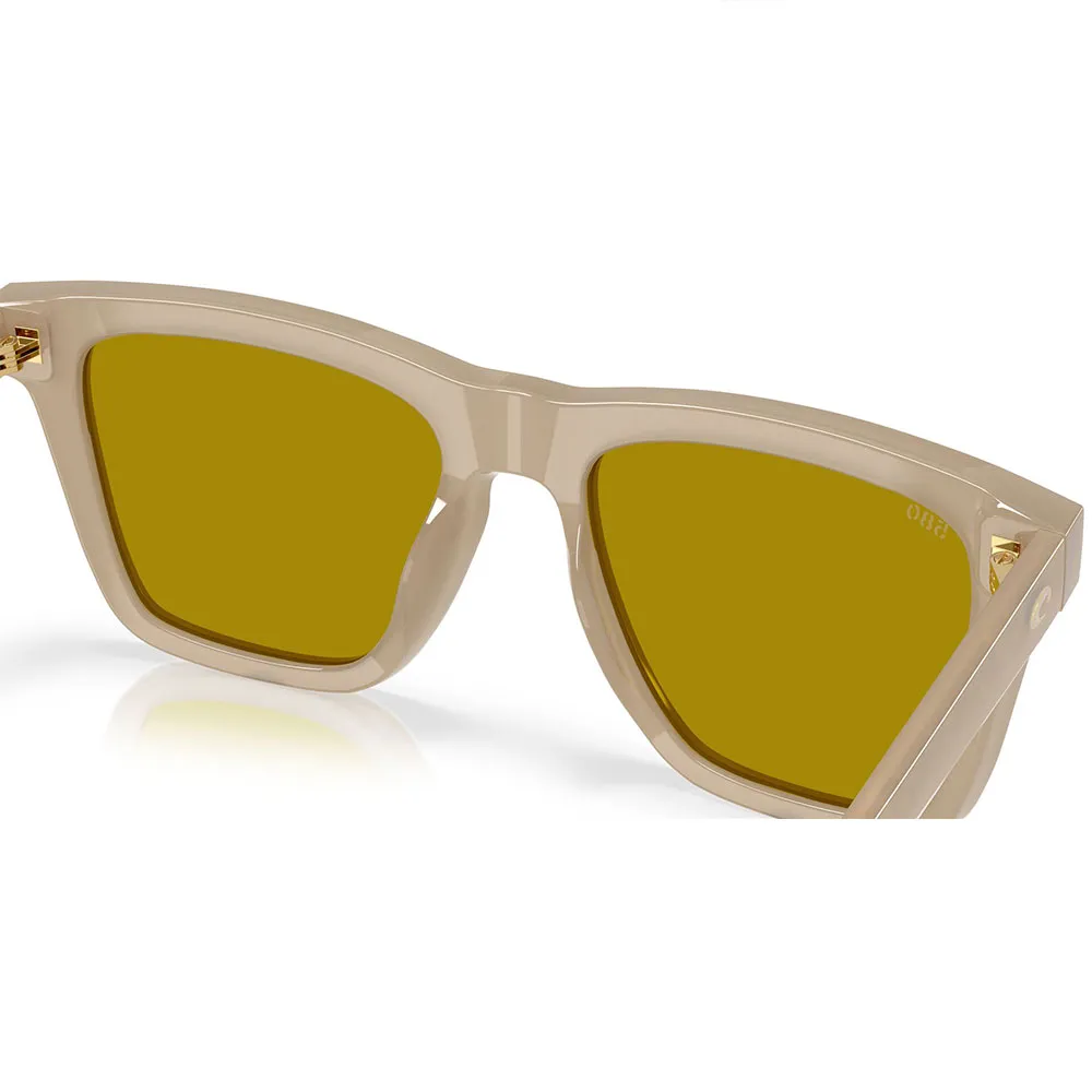 Купить Costa 06S2015-20150554 поляризованные солнцезащитные очки Keramas Sea Foam Sunrise Silver Mirror 580G/CAT2 7ft.ru в интернет магазине Семь Футов