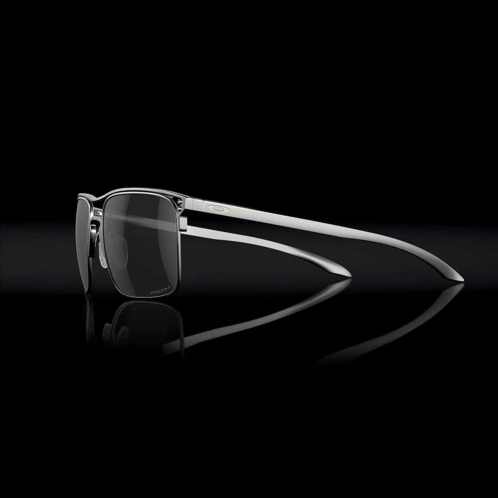Купить Oakley OO6048-0157 Holbrook Ti Prizm Солнцезащитные Очки Satin Chrome Prizm Black/CAT3 7ft.ru в интернет магазине Семь Футов