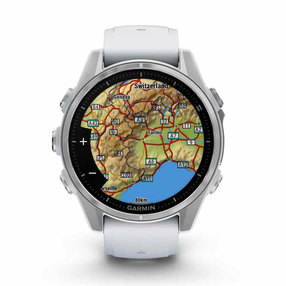 Купить Garmin 010-02903-00 Smartwatch Fenix 8 AMOLED 43 mm  White 7ft.ru в интернет магазине Семь Футов