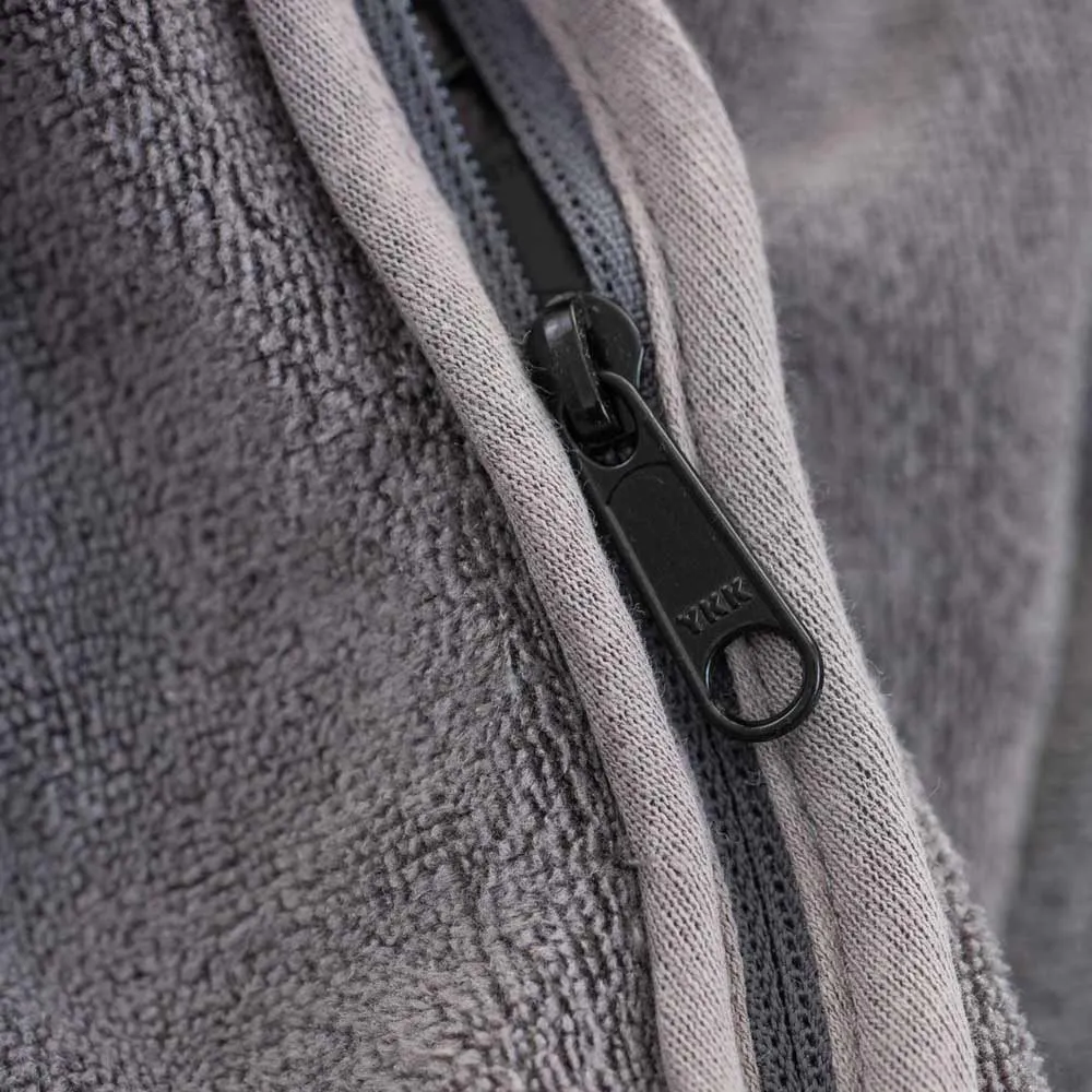 Купить Ridgemonkey outc008-jet полотенце Poncho Dark Grey 40x35x8 M-L 7ft.ru в интернет магазине Семь Футов