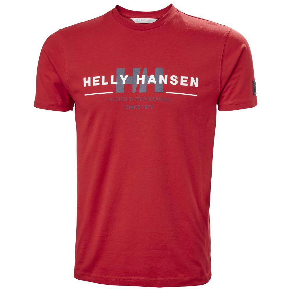 Купить Helly hansen R-15116852-53763_162-S Футболка с коротким рукавом Rwd Graphic отремонтированы Красный Red S 7ft.ru в интернет магазине Семь Футов