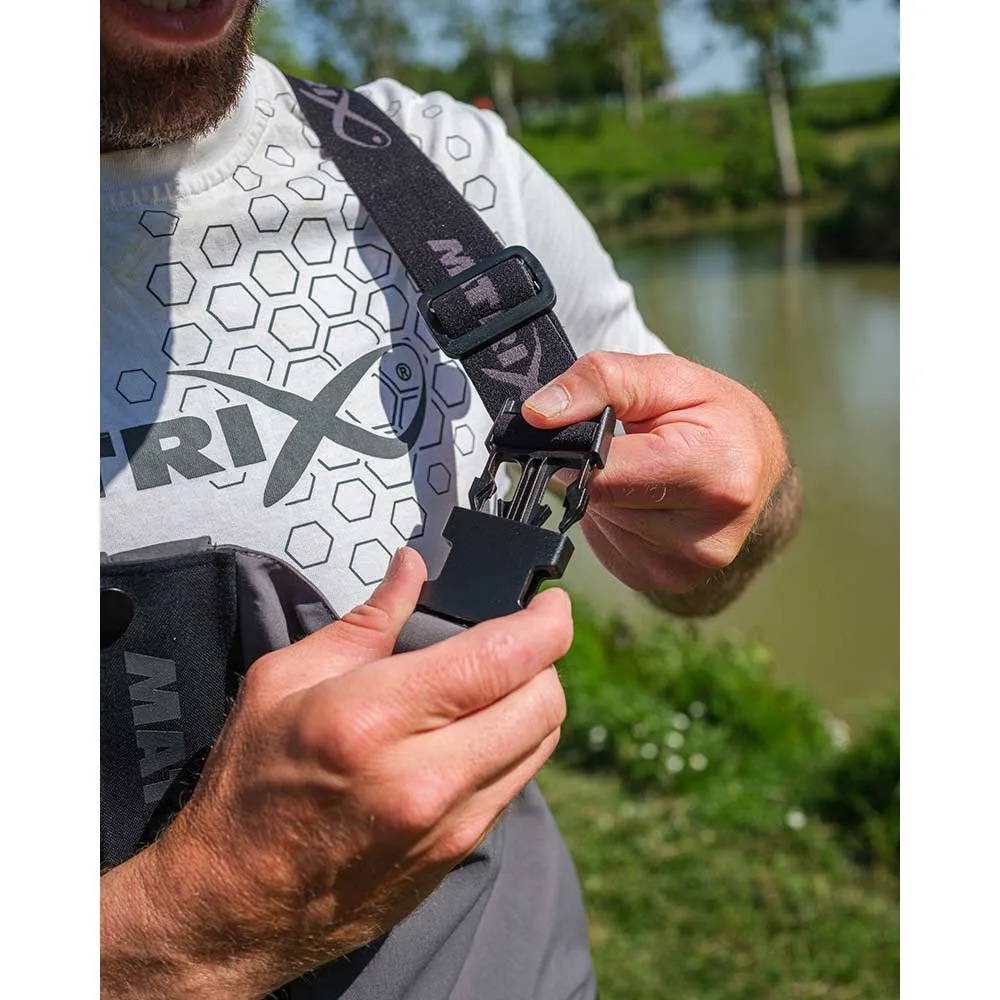 Купить Matrix fishing gpr517 брюки с бретелями Pro-X Outer Grey / Black 50x30x10 3XL 7ft.ru в интернет магазине Семь Футов
