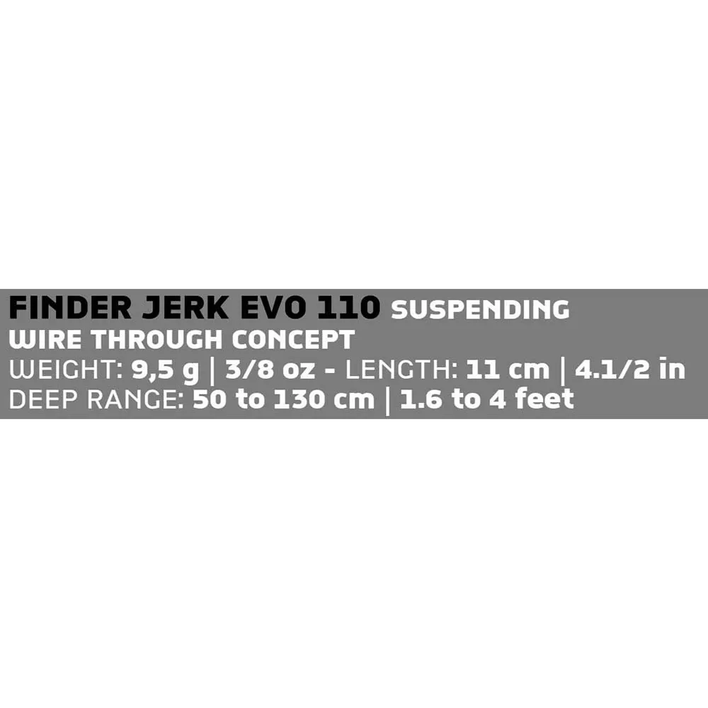 Купить Molix fje110sp-73-unit Minnow Finder Jerk EVO Suspending 9.5g 110 mm 15x10x5 7ft.ru в интернет магазине Семь Футов