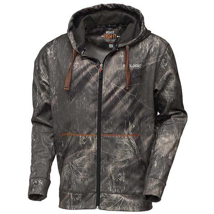 Купить Prologic SVS63147 Толстовка на молнии RealTree Fishing Серый Grey 2XL 7ft.ru в интернет магазине Семь Футов