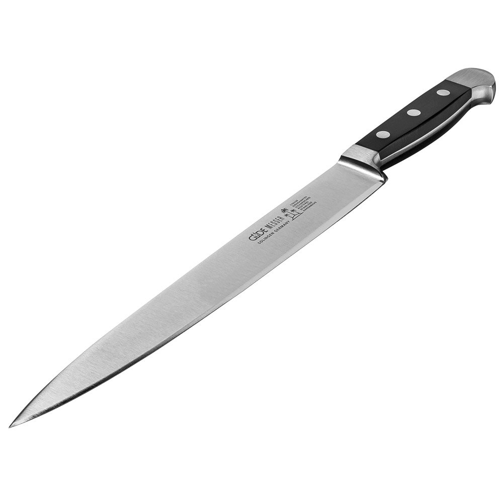 Купить Gude C701176526 Alpha Ham Knife 26 cm Черный  Black 7ft.ru в интернет магазине Семь Футов