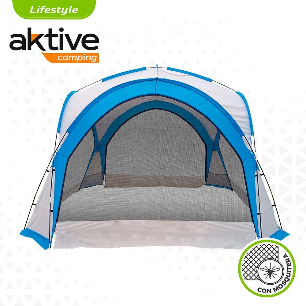 Купить Aktive R-14765034-52896 Палатка для кемпинга с москитной сеткой отремонтированы Grey/Blue 7ft.ru в интернет магазине Семь Футов