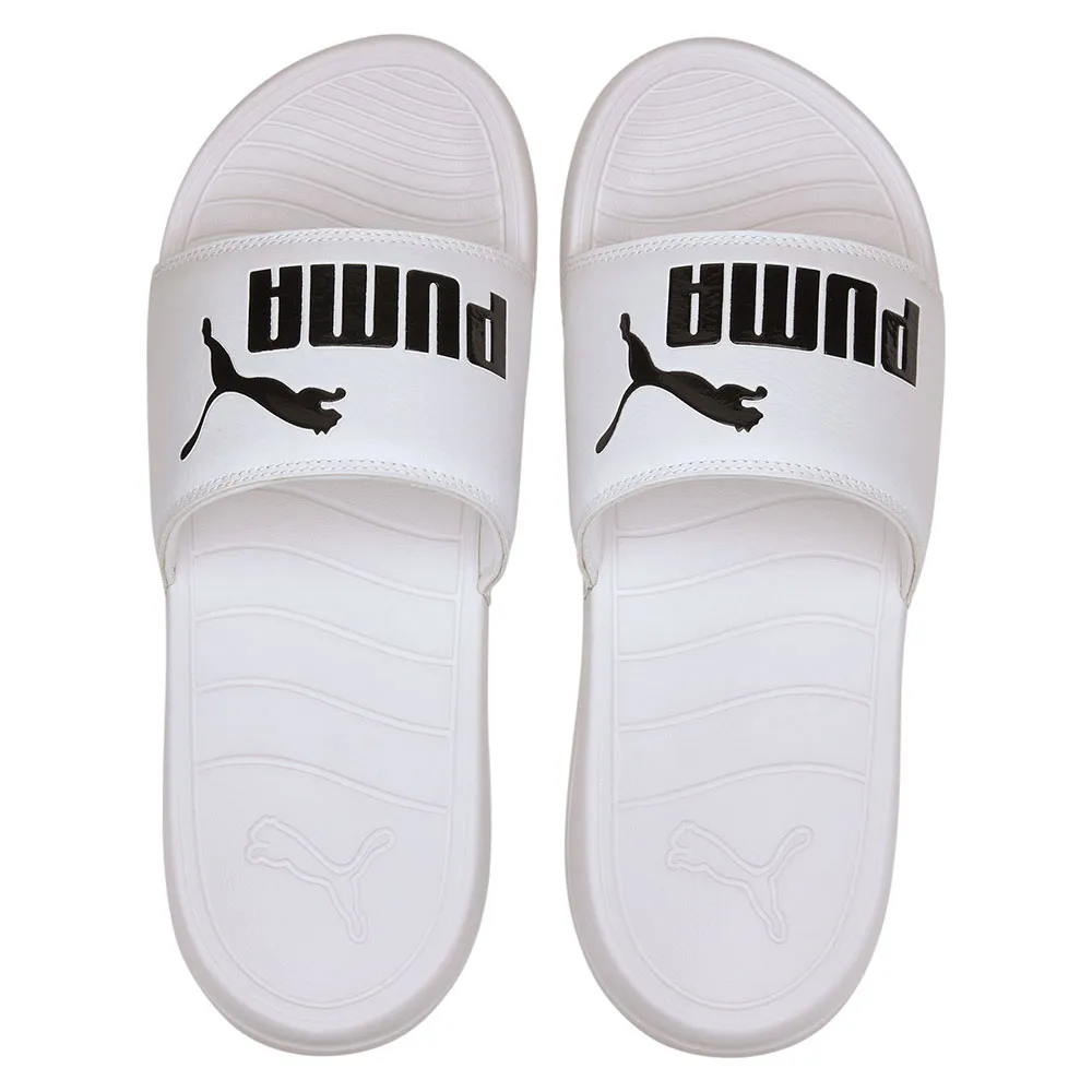 Купить Puma 372279-02-240 Шлёпанцы Popcat 20 Puma White / Puma Black 32x20x10 EU 42 7ft.ru в интернет магазине Семь Футов