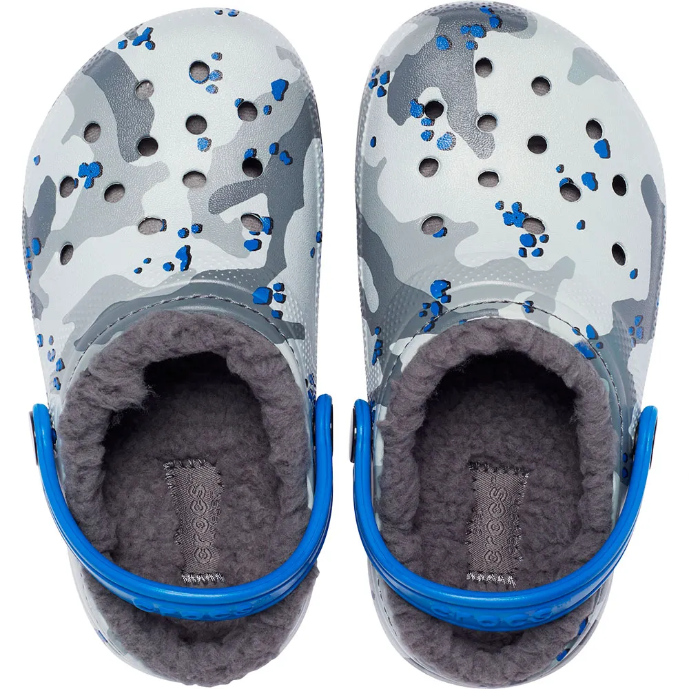 Купить Crocs 207323-0ef-c5 Деревянные башмаки Classic Lined Camo Light Grey / Camo 35x25x15 EU 20 7ft.ru в интернет магазине Семь Футов