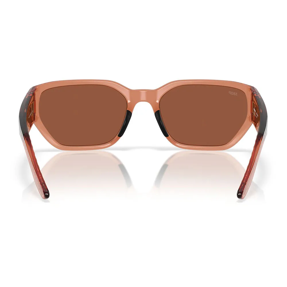 Купить Costa 06S9125-91250658 поляризованные солнцезащитные очки Clemente Translucent Pink Sands / Translucent Pink Sands Copper 580P/CAT3 7ft.ru в интернет магазине Семь Футов