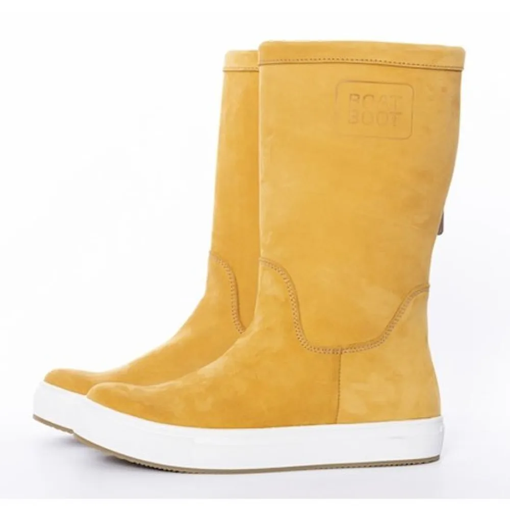 Купить Boat boot 100110123-2000-40 Сапоги None Lace Leather Yellow 40x35x15 EU 40 7ft.ru в интернет магазине Семь Футов