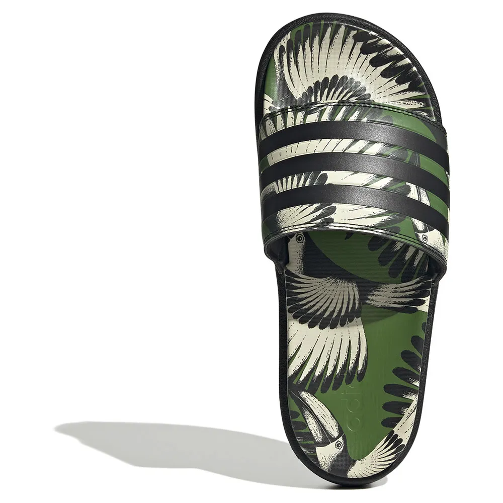 Купить adidas ji4754/8 Шлёпанцы Adilette Platform Crew Green / Core Black / Core Black 32x20x10 EU 42 7ft.ru в интернет магазине Семь Футов