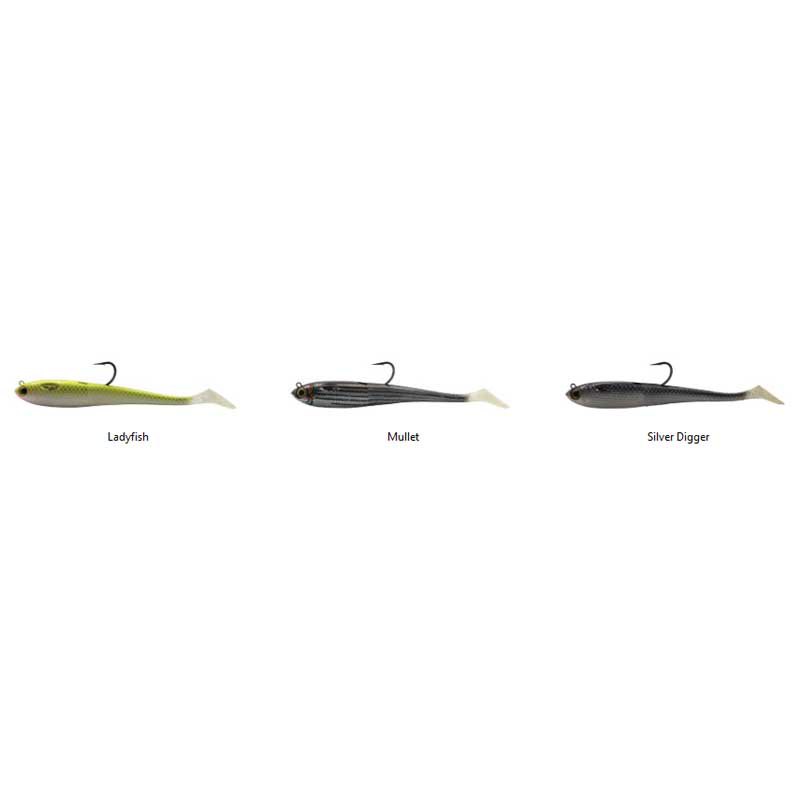 Купить Spooltek lures 727617063 Stretch Мягкая приманка 220 mm Silver Digger 7ft.ru в интернет магазине Семь Футов