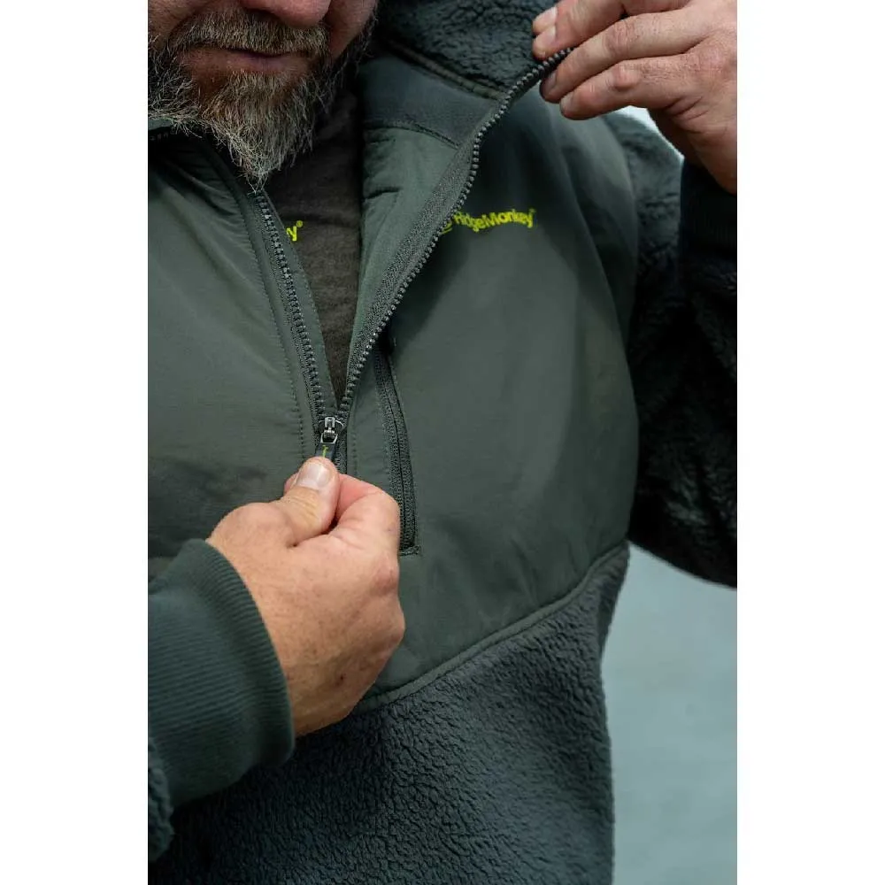 Купить Ridgemonkey RMC-TPSF-GS Флис APEarel ThermaPro Sherpa  Green S 7ft.ru в интернет магазине Семь Футов
