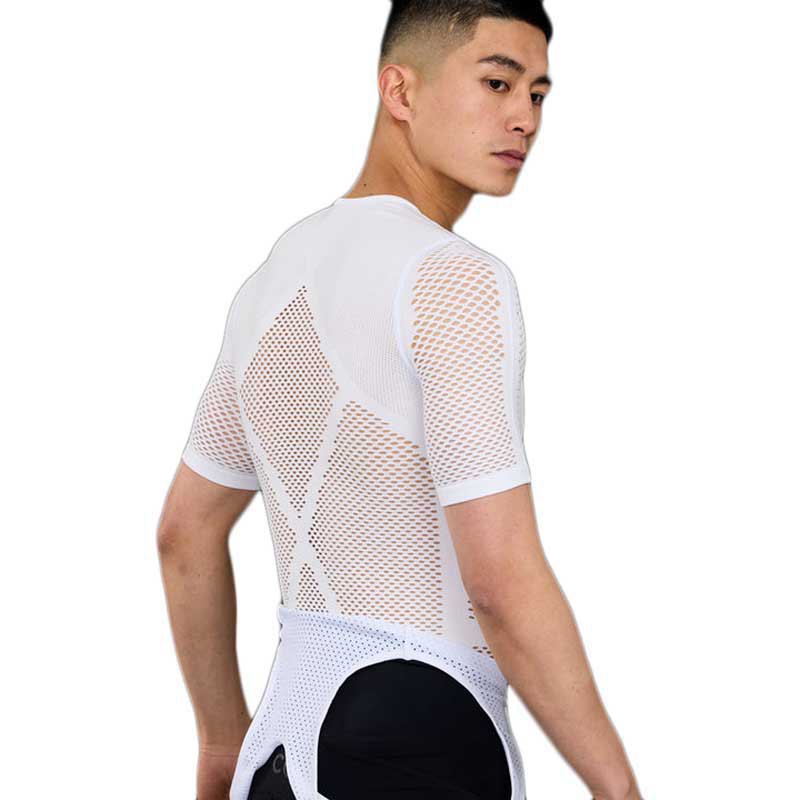 Купить Le col SHRT08-E-W Базовый слой с коротким рукавом Pro Mesh Белая White XS 7ft.ru в интернет магазине Семь Футов