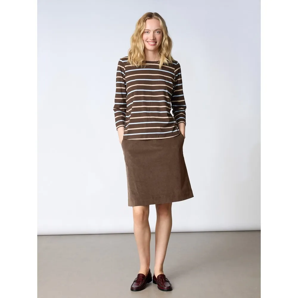 Купить Redgreen 172023403-129-l Футболка с длинным рукавом Croco Dark Brown Stripe 30x20x5 7ft.ru в интернет магазине Семь Футов