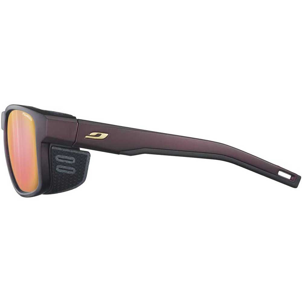 Купить Julbo J5449426 Shield M Поляризованные Очки  Gold / Borodeuax / Brown Polarized 3CF/CAT3 7ft.ru в интернет магазине Семь Футов