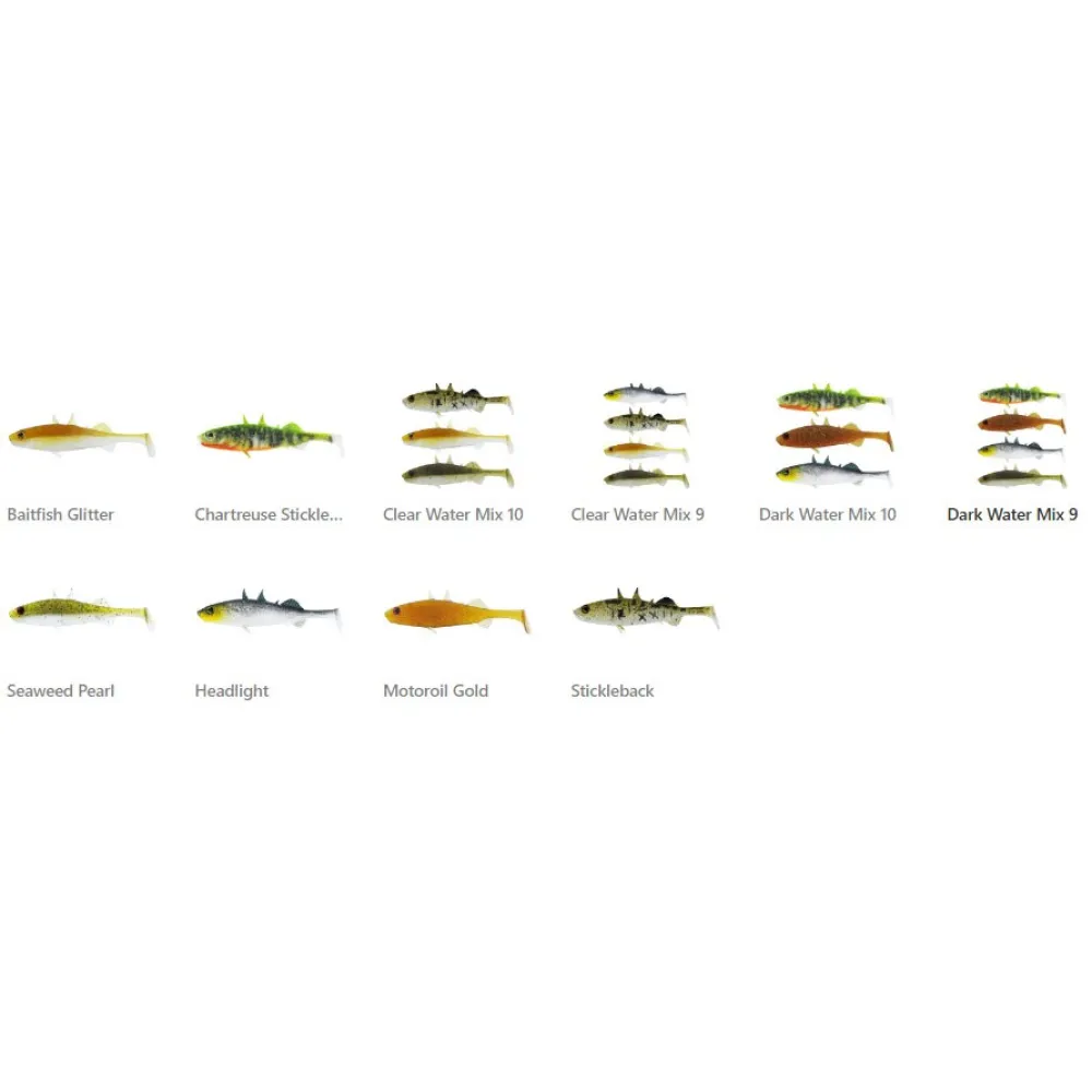 Купить Westin P228-991-219-UNIT Мягкий приманка Stanlet The Stickleback Shadtail Dark Water Mix 1.5g 55 mm 4 Единицы 9 7ft.ru в интернет магазине Семь Футов