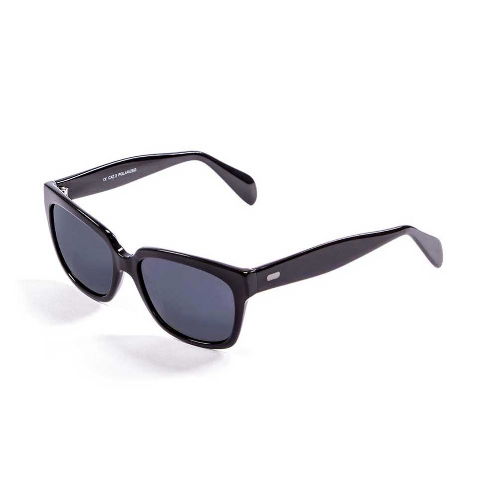 Купить Ocean sunglasses 64000.2 Солнцезащитные очки Santa Monica Shiny Black 7ft.ru в интернет магазине Семь Футов