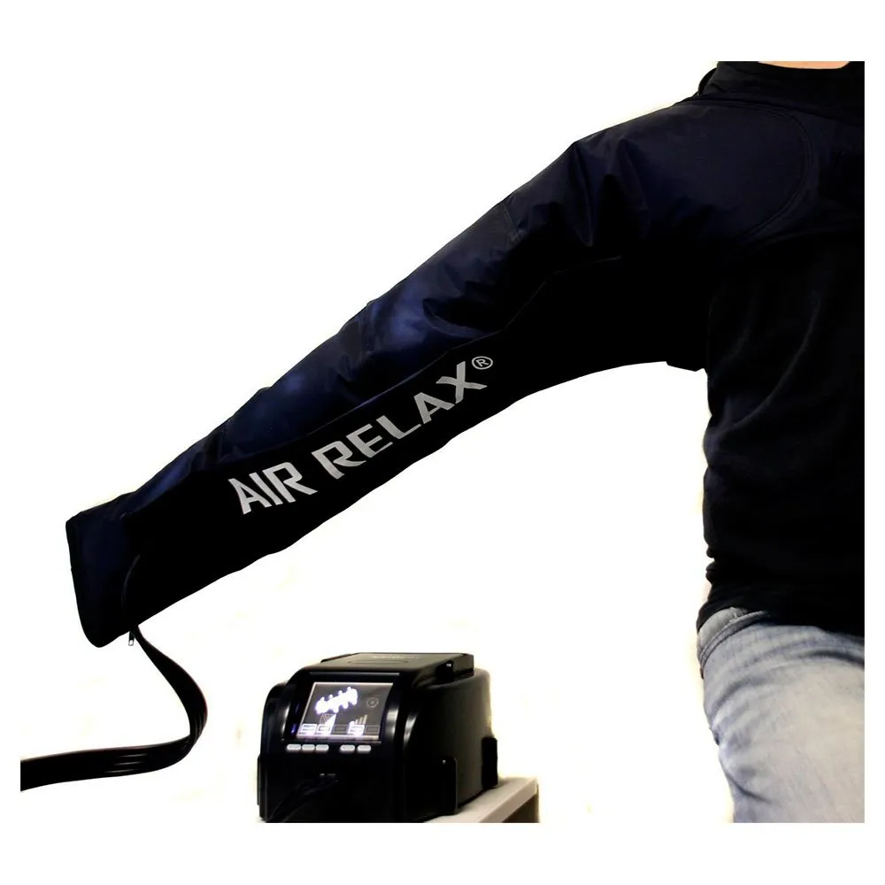 Купить Air relax 794811373124 Манжета для прессотерапии руки Navy Blue / Black 30x20x10 7ft.ru в интернет магазине Семь Футов
