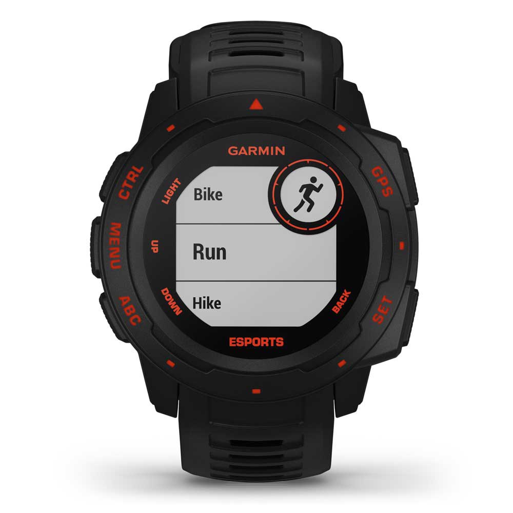 Купить Garmin 010-02064-72 Инстинкт E-Sports Издание наручных часов Черный Black / Lava 7ft.ru в интернет магазине Семь Футов