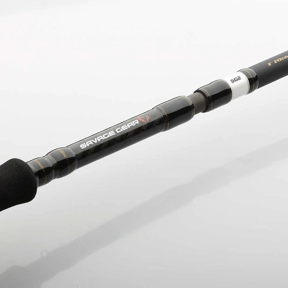 Купить Savage gear SVS75611 SG2 Power Game TR Спиннинговая Удочка Серебристый Grey / Black 2.43 m 7ft.ru в интернет магазине Семь Футов