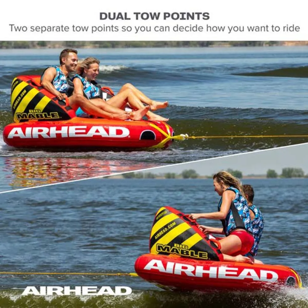 Купить Airhead 253-aht2213bm буксируемая водная игрушка Big Mable Orange 58x47x23 1-2 Places 7ft.ru в интернет магазине Семь Футов