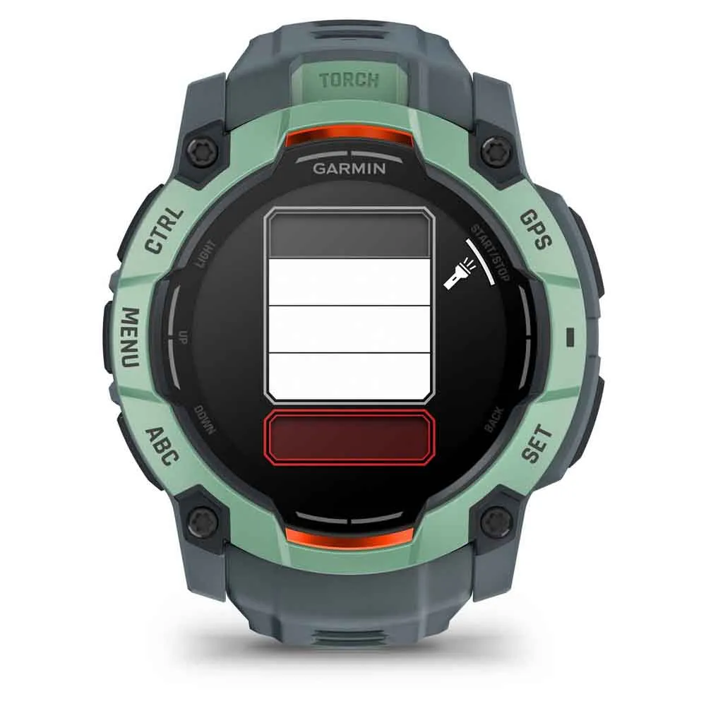 Купить Garmin 010-03020-01 Часы Instinct 3 50 mm Amoled Зеленый  Green / Grey 7ft.ru в интернет магазине Семь Футов