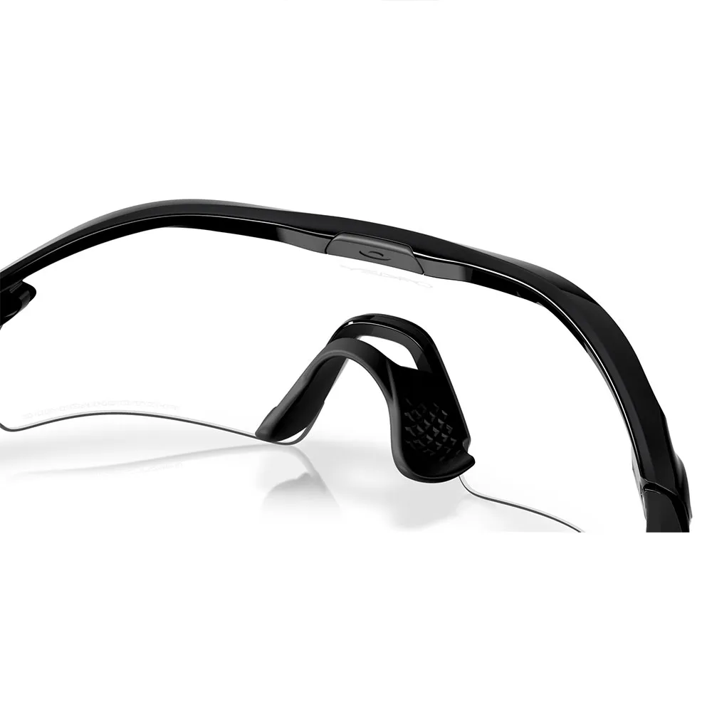 Купить Oakley OO9495-0236 Фотохромные солнцезащитные очки Radar plate Бесцветный Polished Black Clear Photo Blk rd/CAT0-3 7ft.ru в интернет магазине Семь Футов