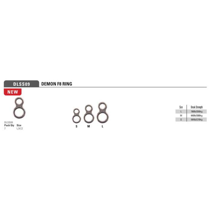 Купить Mustad DLSS09-M-7 SS F8 Кольца  Stainless Steel M 7ft.ru в интернет магазине Семь Футов