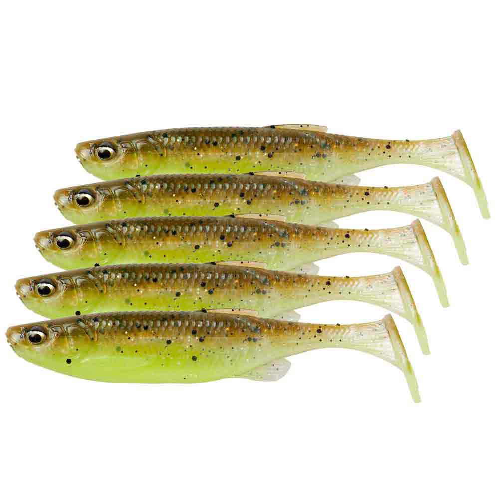 Купить Savage gear SVS76983 Fat Minnow T-Tail Мягкая приманка 75 mm 5g Green Pearl Yellow 7ft.ru в интернет магазине Семь Футов