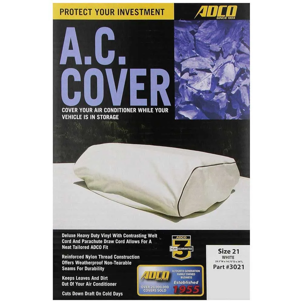 Купить Adco products inc 104-3021 Чехол для кондиционера Duo Therm Dometic Brisk 13.5-15 White Polar 74.9 x 37.5 x 86.4 cm 7ft.ru в интернет магазине Семь Футов