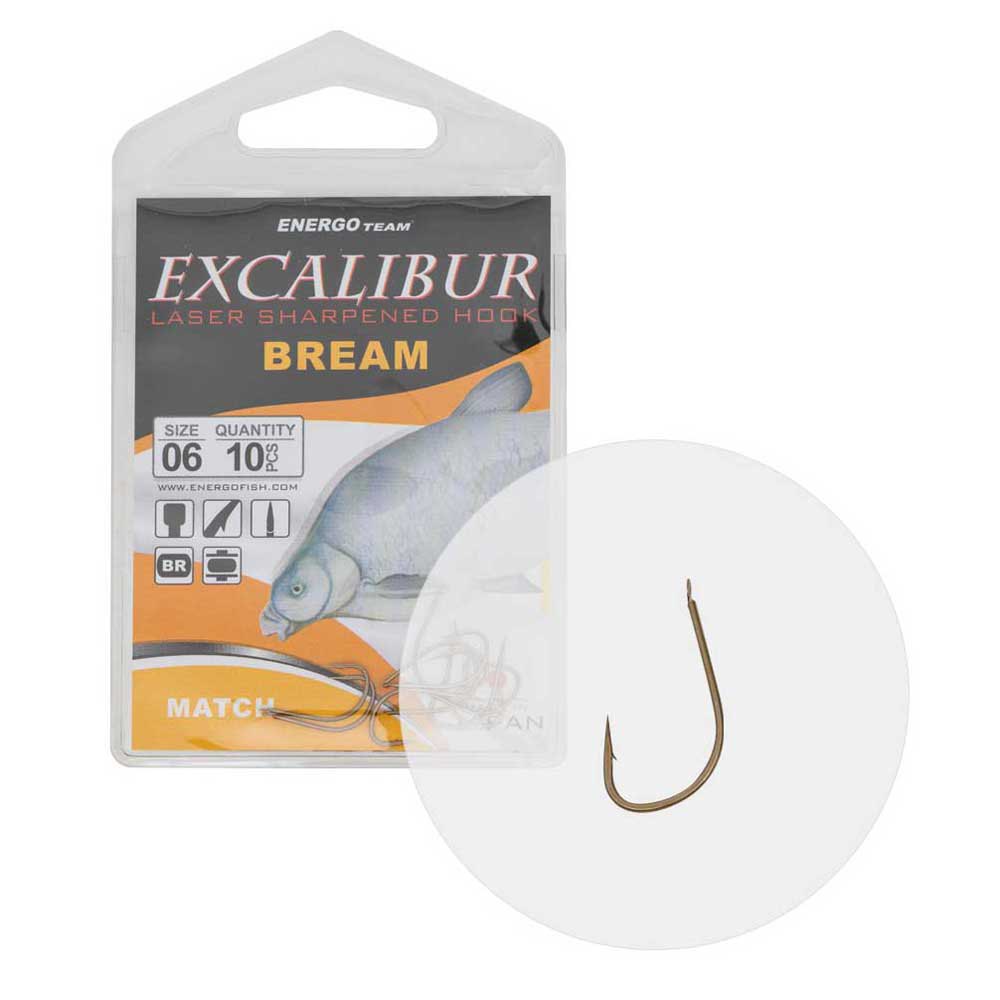 Купить Excalibur 47025012 Bream Match Marron Зубчатый Крюк Золотистый Black Nickel 12 7ft.ru в интернет магазине Семь Футов