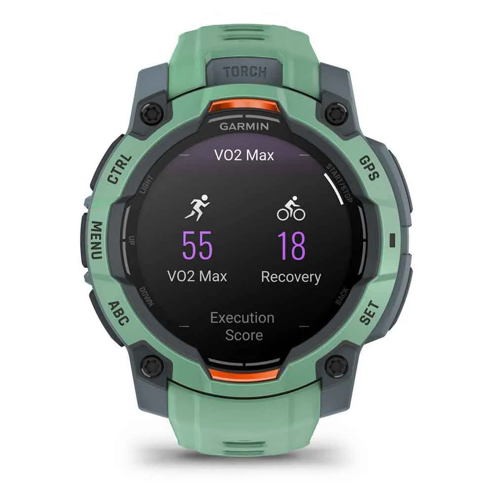 Купить Garmin 010-02936-01 Часы Instinct 3 45 mm Amoled  Green / Green 7ft.ru в интернет магазине Семь Футов