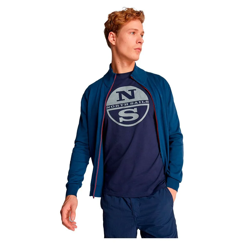 Купить North sails 692798-0802-7 Футболка с коротким рукавом 692798 Graphic Голубой Navy Blue 3XL 7ft.ru в интернет магазине Семь Футов