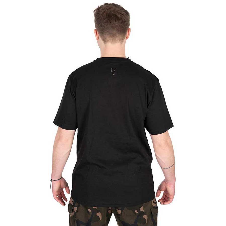 Купить Fox international CFX286 Футболка с коротким рукавом Logo Черный Black / Camo M 7ft.ru в интернет магазине Семь Футов