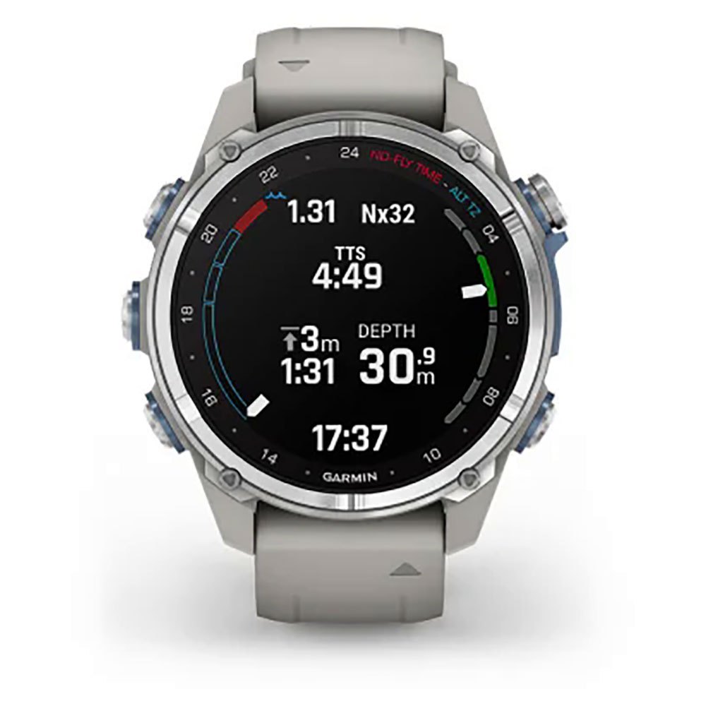 Купить Garmin 010-02753-04 Descent™ Mk3s Подводный компьютер Серебристый Passivated Steel / Fog Gray 7ft.ru в интернет магазине Семь Футов