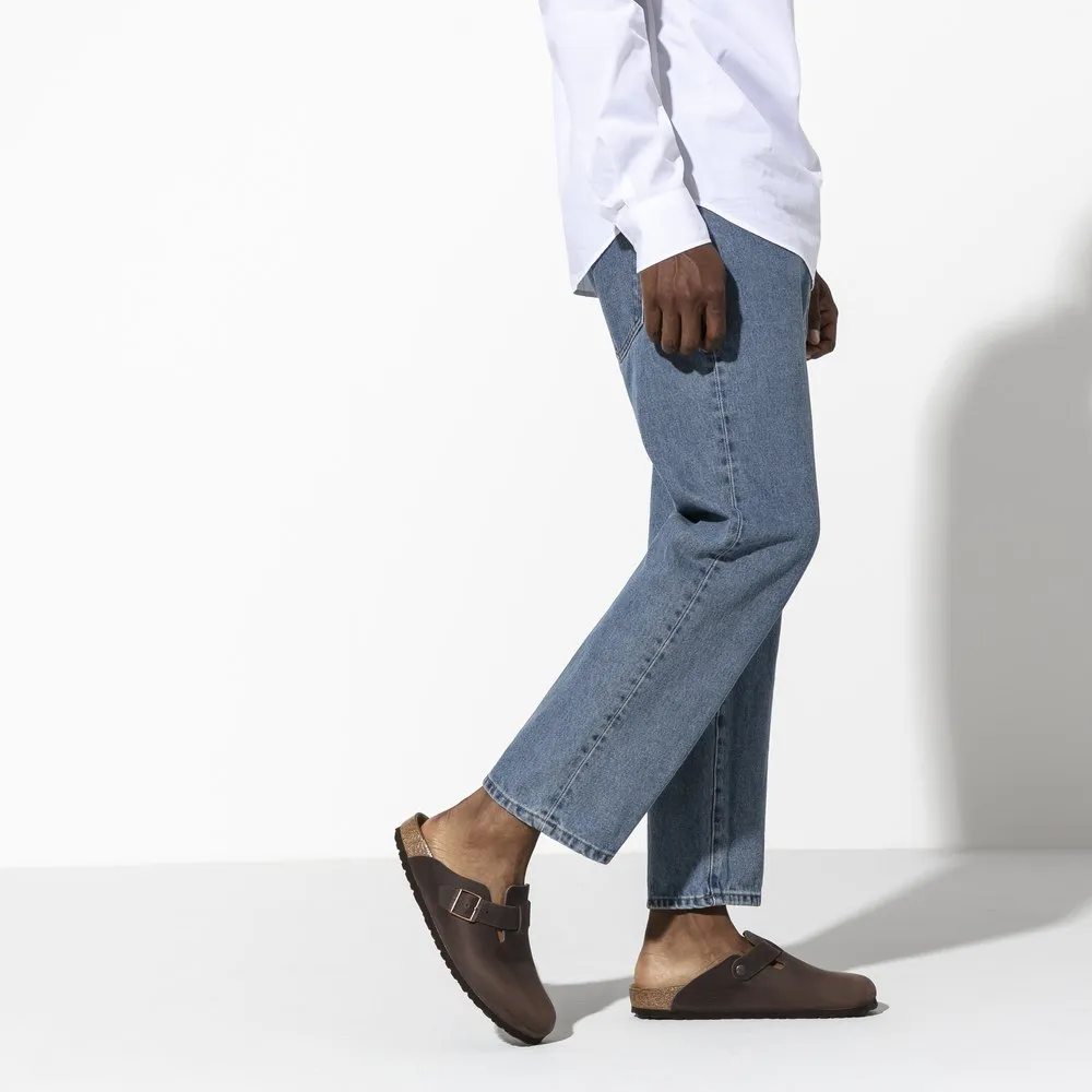 Купить Birkenstock 0860133-38 Деревянные башмаки Boston Waxy Etroit Habana 35x25x15 EU 38 7ft.ru в интернет магазине Семь Футов
