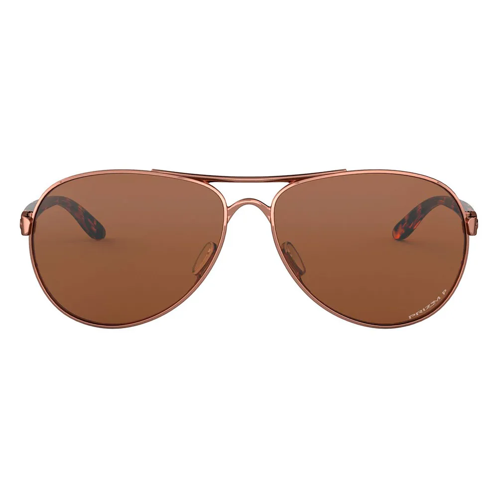 Купить Oakley OO4079-3159-59 поляризованные солнцезащитные очки Feedback Rose Gold Prizm Tungsten Polarized/CAT3 7ft.ru в интернет магазине Семь Футов