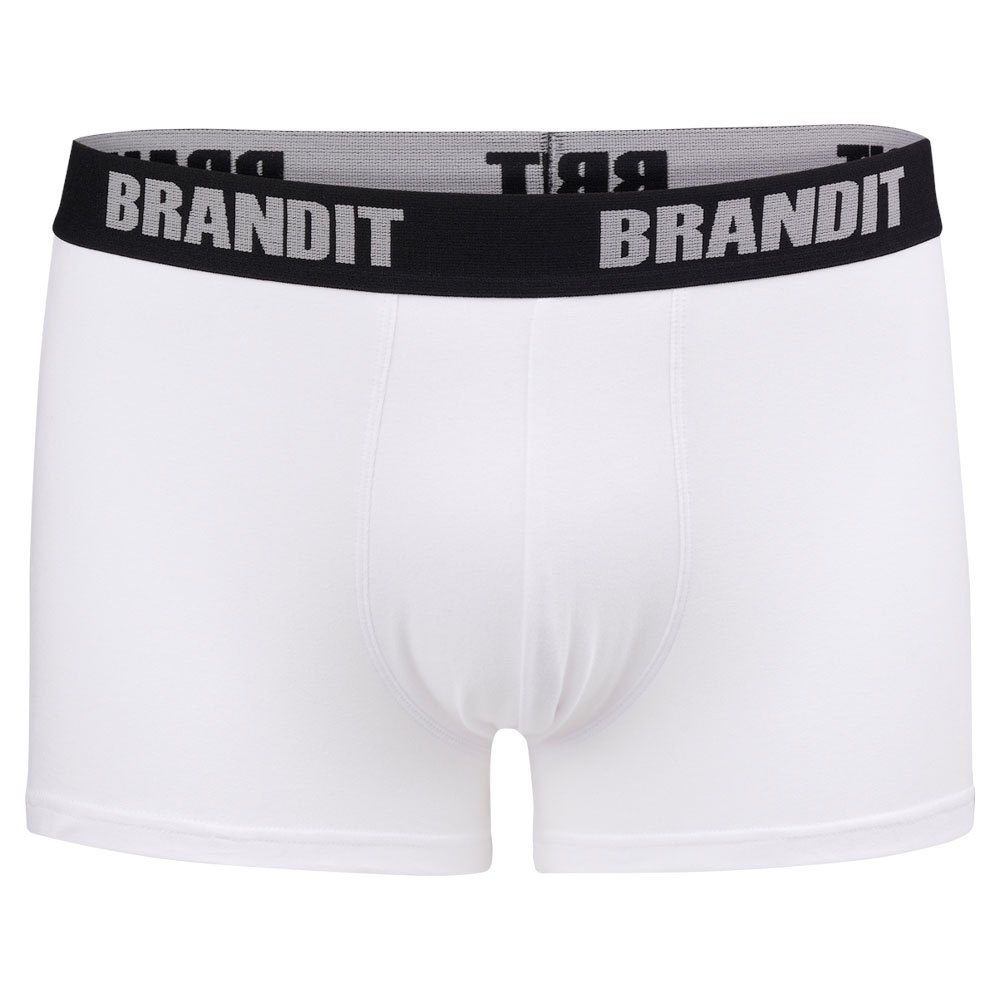 Купить Brandit 4501-212-M Боксёр Logo 2 Единицы Белая  White / White M 7ft.ru в интернет магазине Семь Футов